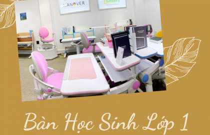 Tiết kiệm tiền triệu nhờ bàn học sinh lớp 1 dùng đến lớp 12