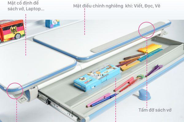 Cần lưu ý gì khi lựa chọn bàn học sinh tiểu học ở nhà? - Hình 3