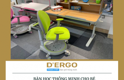 Bàn học thông minh cho bé chống gù lưng bằng cách nào?