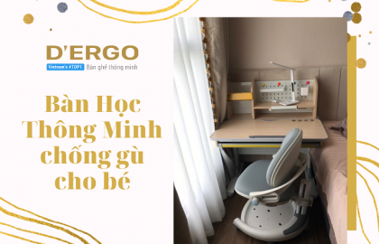 Bàn học thông minh chống gù cho bé từ cấp 1 đến cấp 3