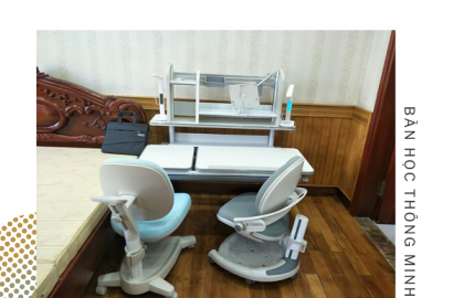 Ngạc nhiên với tính năng của bàn học thông minh chống gù lưng