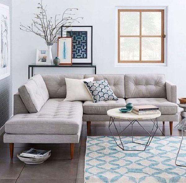 Ghế sofa gam màu sáng hợp phong cách hiện đại 