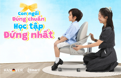 Top 3 ghế công thái học dành cho trẻ em