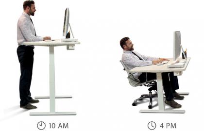 Bàn tăng chỉnh chiều cao phù hợp với vóc dáng