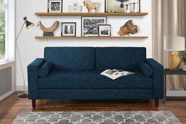 Ghế sofa bọc vải bền đẹp, màu bắt mắt