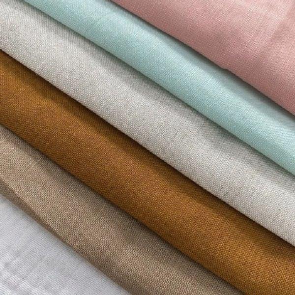 Vải sợi Linen bền đẹp lựa chọn để bọc ghế sofa