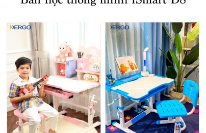 DERGO RA MẮT 2 MẪU BÀN HỌC THÔNG MINH ISMART D8 ĐẸP KHÔNG TỲ VẾT