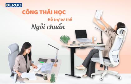 Góc làm việc thông minh chuẩn Công thái học- Khơi gợi nguồn cảm hứng làm việc