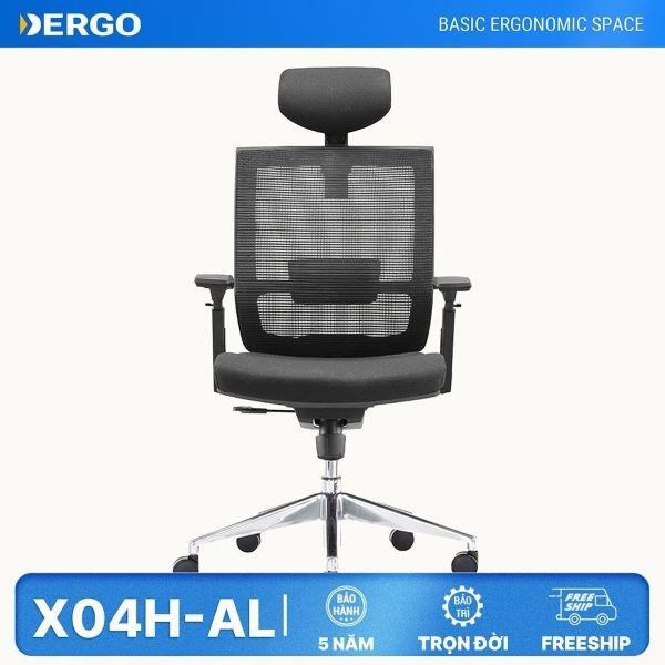 Ghế Ergonomic lưng thấp Ergonomic Velar X04H-NL