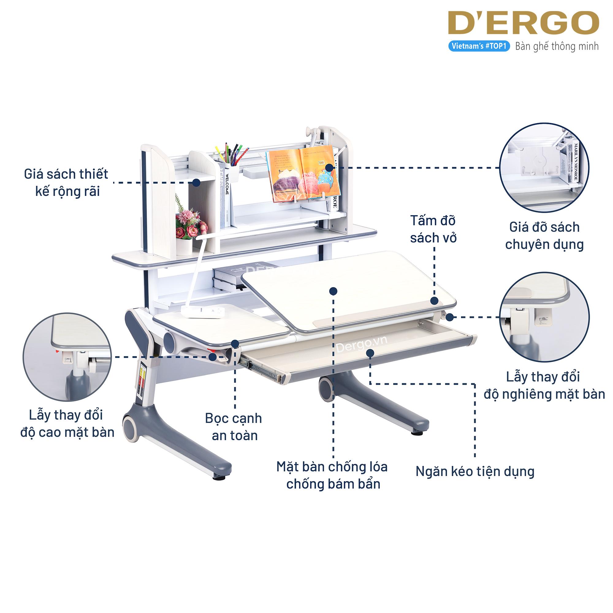 mẫu bàn học cho bé lớp 1