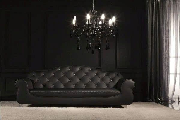Ghế sofa đen
