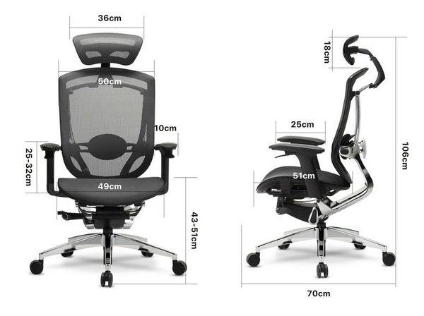 Ghế lưới cao cấp Ergonomic GTChair Marrit X