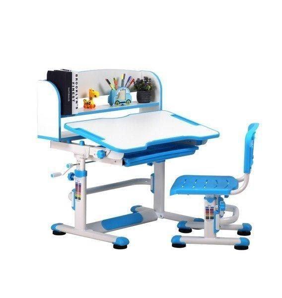 bàn học liền giá sách cho bé