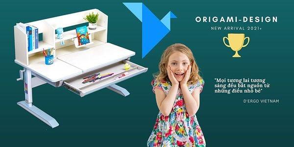 Mẫu bàn học sinh thông minh iSmart Origami - M1200