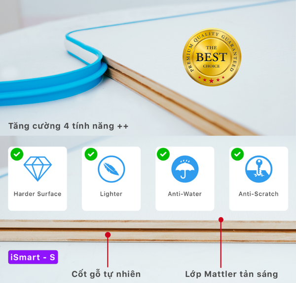 Nên lựa chọn bàn học cho bé ở phân khúc nào là phù hợp?