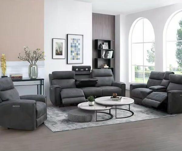 Sofa điện hiện đại với nhiều chức năng tự động thư giãn