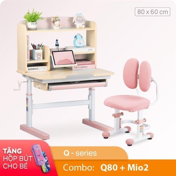 Bộ bàn ghế học cho học sinh tiểu học tại DERGO đạt chuẩn Ergonomics