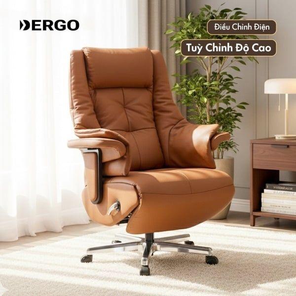 Ghế thương gia Era Boss - da thật chỉnh điện (with Massage)