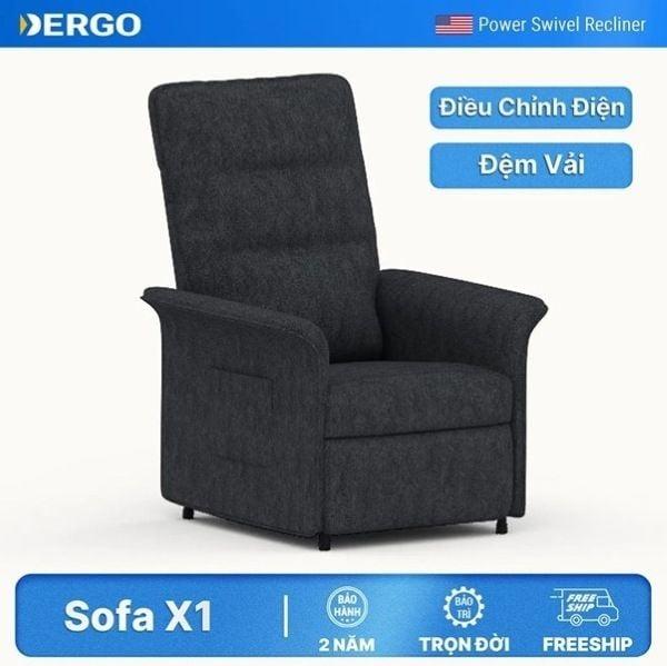 Sofa chỉnh điện FlexiSpot Power Recliner X1 linh hoạt điều chỉnh góc lên đến 155°