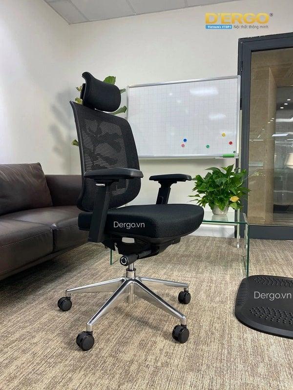 Mẫu ghế văn phòng Chair Crown Q05GH-AL cao cấp được ưa chuộng sử dụng