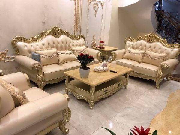 Sofa tân cổ điển giúp căn phòng khách nhà bạn toát lên vẻ sang trọng