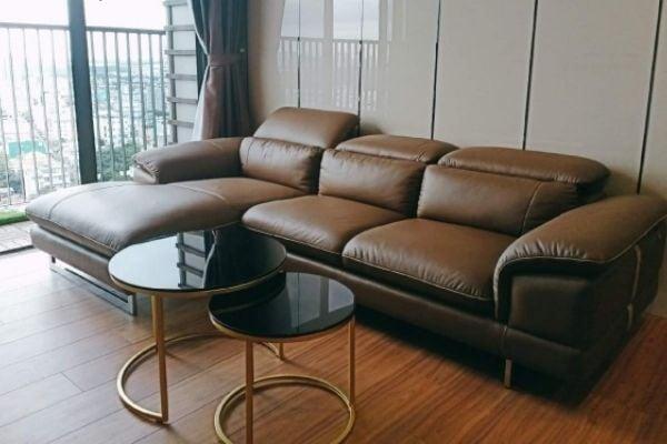 Ghế sofa da tiếp xúc 4 chỗ ngồi