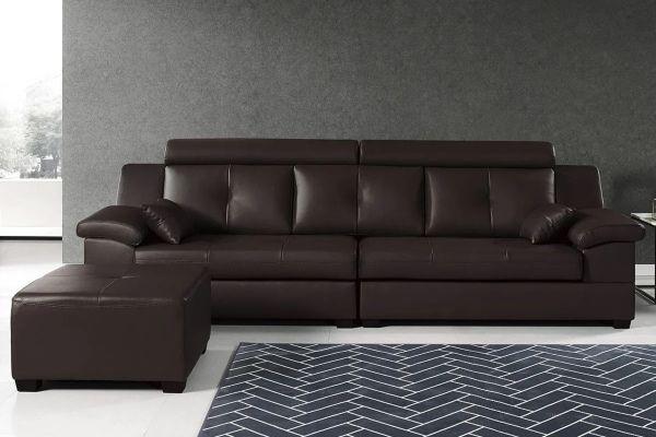Sofa băng da 4 chỗ ngồi sang trọng