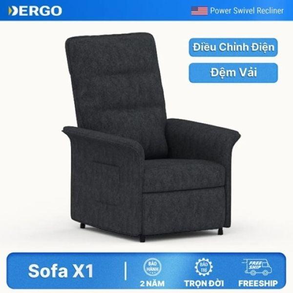 Sofa FlexiSpot Power Recliner X1 nâng đỡ cột sống cho người lớn tuổi ngồi vững và đứng lên dễ dàng - Xem chi tiết sản phẩm