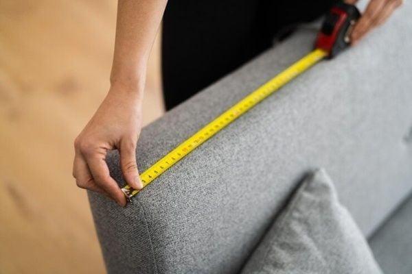 Cân nhắc kỹ lưỡng kích thước trước khi chọn mẫu sofa mới