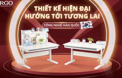 Lựa chọn bàn học cho bé một cách thông minh - Giải pháp chống gù chống cận hiệu quả