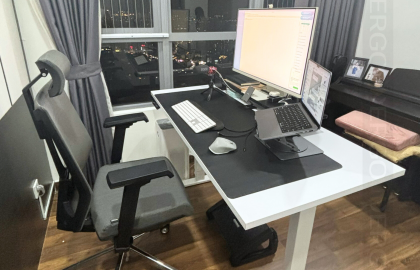 KH: Anh Đức (Hà Nội)- Combo bàn nâng hạ E2 Pro + Ghế S27