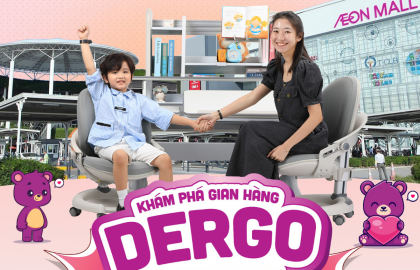 Khám phá gian hàng DERGO tại Aeon Mall Long Biên