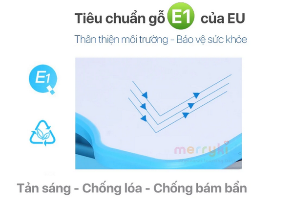 chất liệu bàn học cho bé an toàn với sức khoẻ