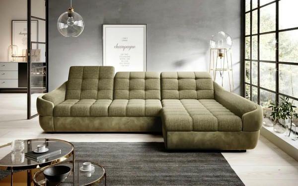 Giường ngủ sofa góc có thiết kế chữ L