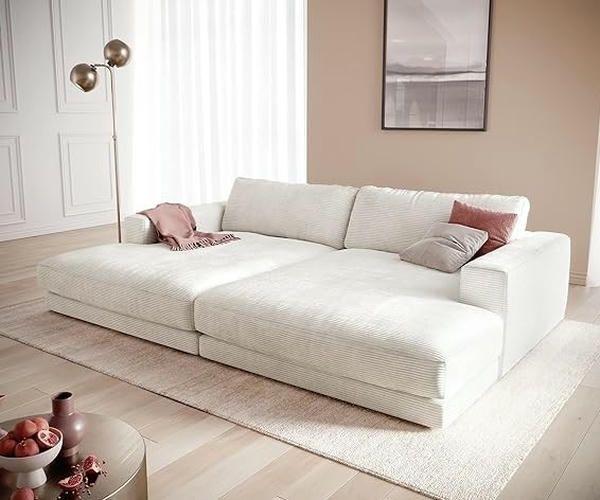 Giường ngủ sofa bọc vải có đa dạng màu sắc